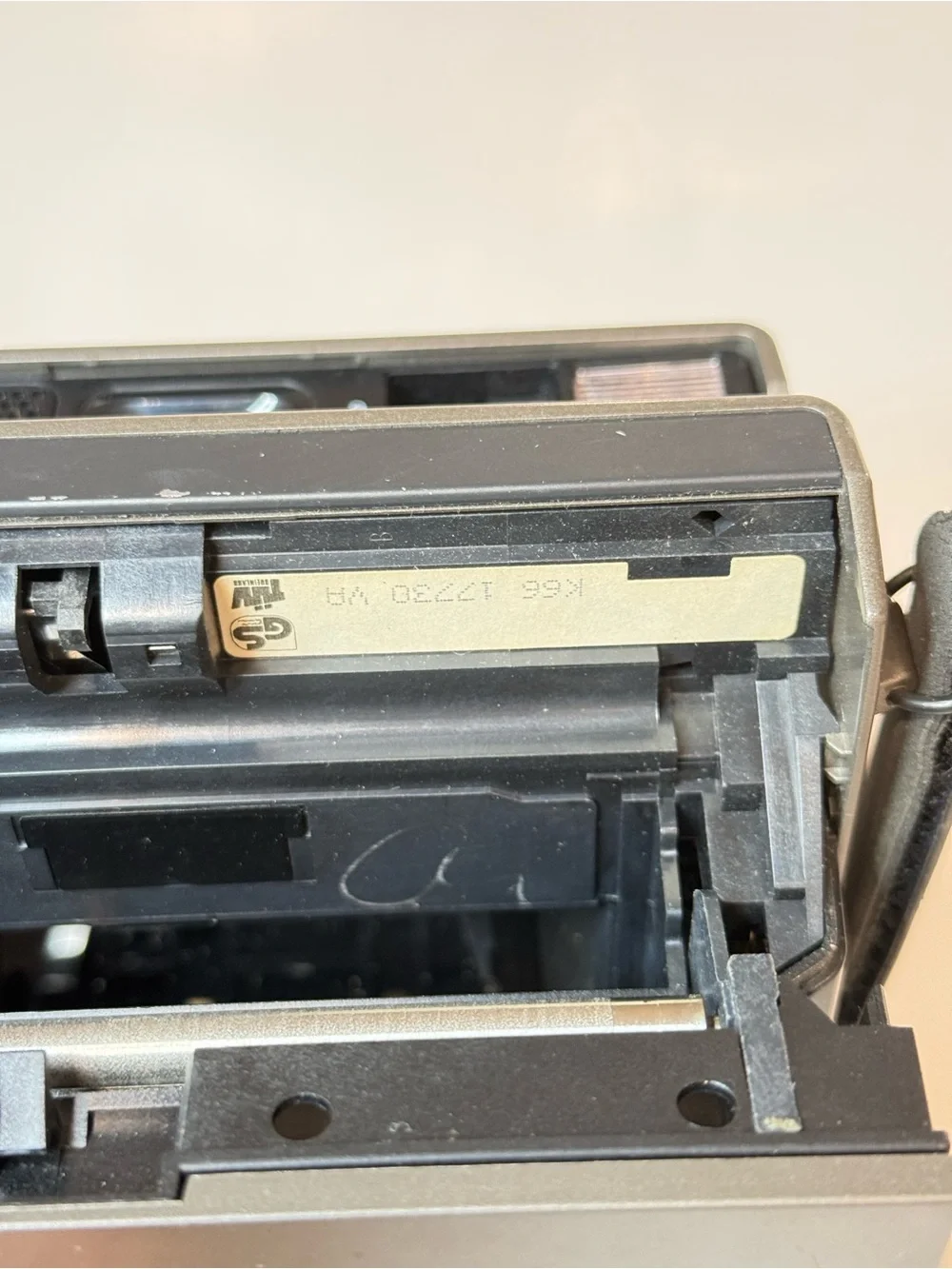 Polaroid Gray and Black Image System Instant Camera